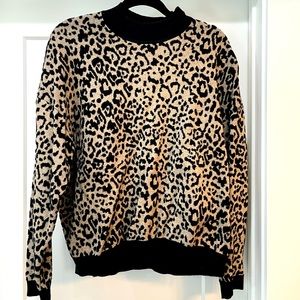 Size Large Animal Print Sweater